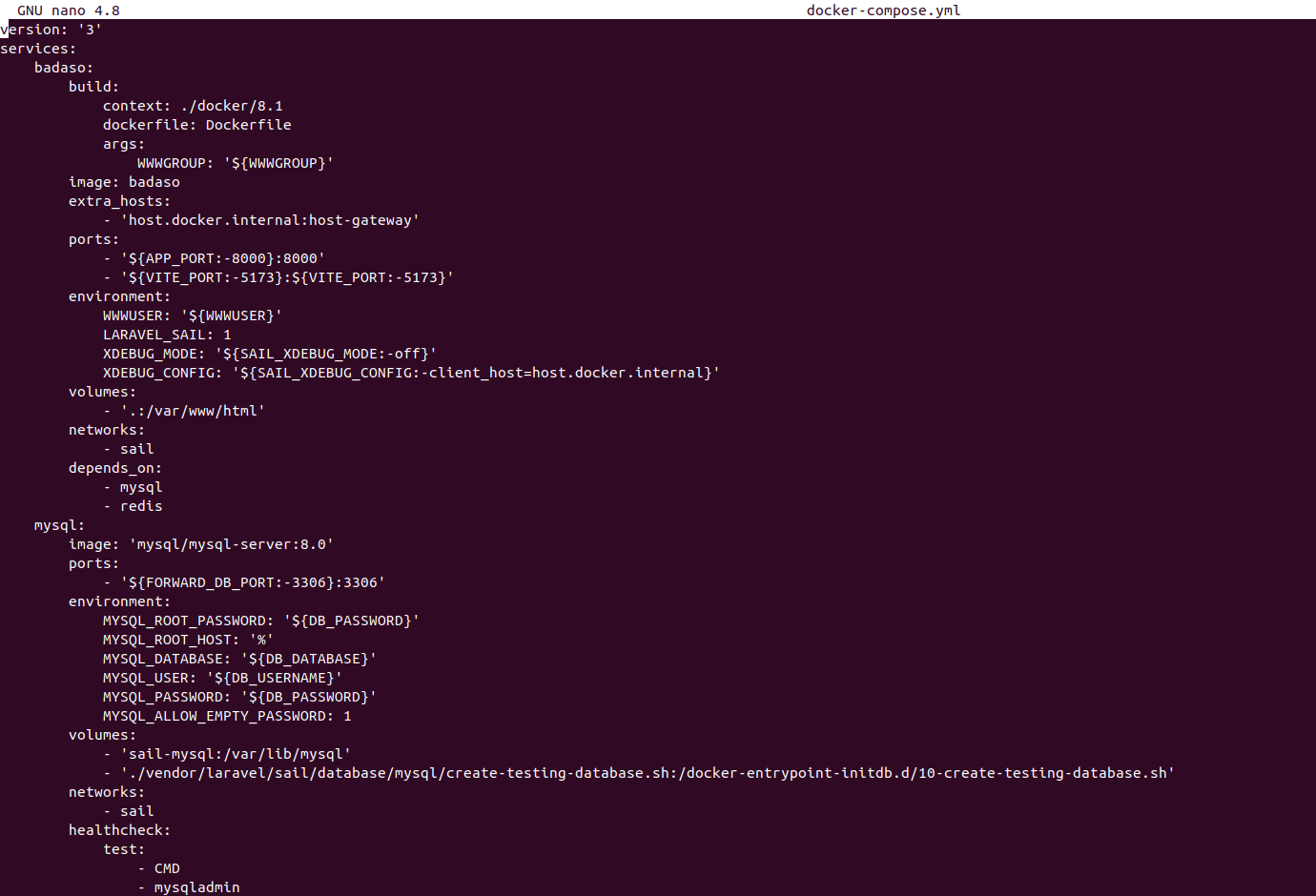 Deploy ubuntu with docker install clone docker compose
